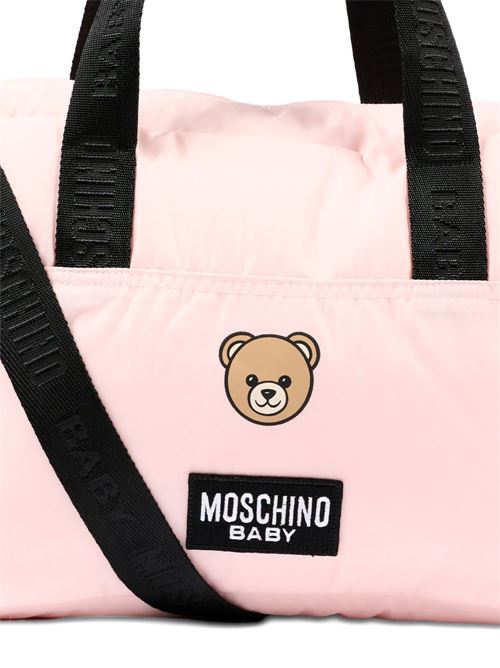 Borsa unisex Moschino Baby rosa con stampa Teddy Bear MOSCHINO BABY | MUX05WL3A8950209